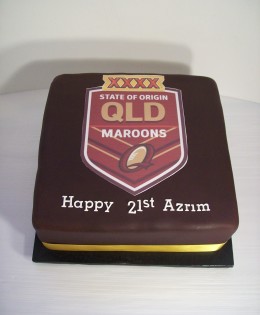 Edible Image Queensland Cake $199 ( 10 inch)