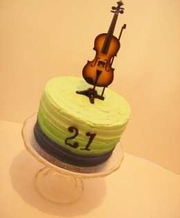 Violin Cake $150