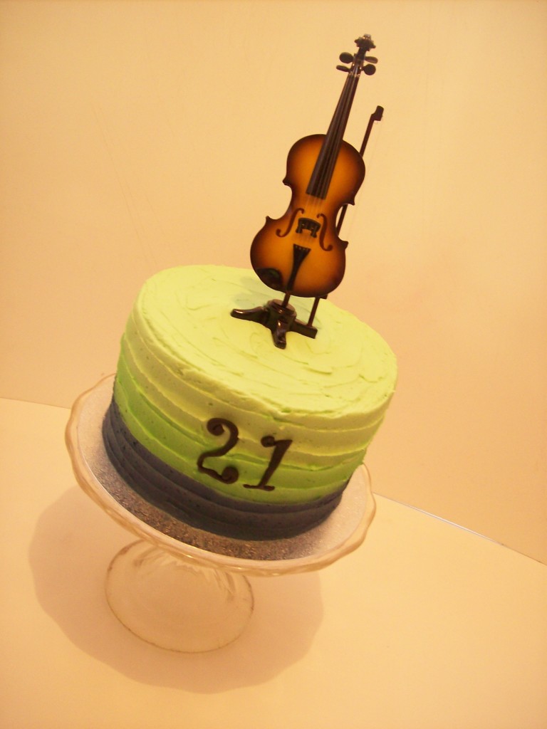 Violin Cake $150 • Temptation Cakes | Temptation Cakes