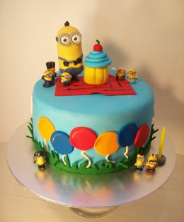 Balloons Minions Cake $249