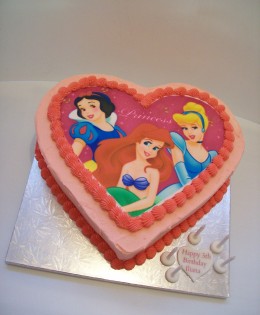 Disney Princess Cake image will vary $165