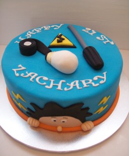 Electrician Cake $299 (8 inch)