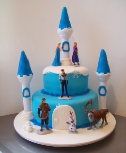 Frozen Castle Cake $399