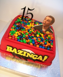 The Big Bang Theory Cake $299 (10 inch)