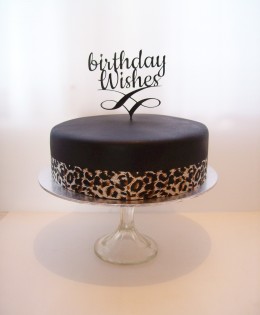 Leopard Print Cake $249