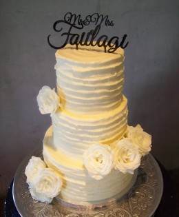 Rustic Wedding Cake $595