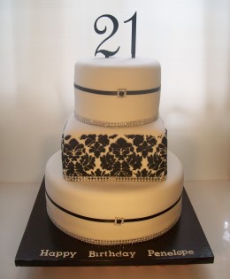 Demask 21st Cake $699