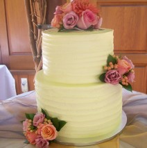 Butter Cream Wedding Cake $495