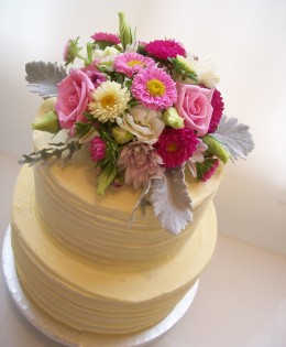 Summer Daisies Wedding Cake $499