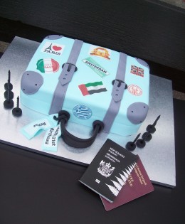 Suitcase Cake $295