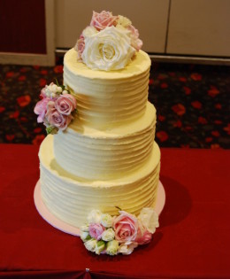 Buttercream Wedding cake $550