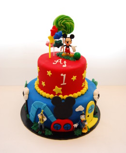 Mickey Clubhouse cake $395