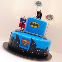 Batman Versus Superman Cake $375