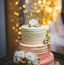 Ombre Wedding Cake $595