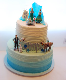 Ombre Frozen Cake $395