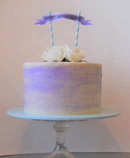 Watercolour Cake  Violet $195 (8 inch)