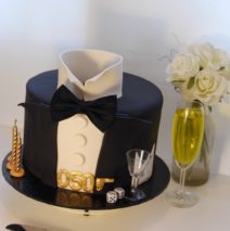 James Bond 50th Birthday Cake $295
