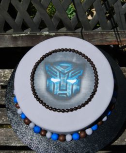 Transformers Cake $195 (8 inch)