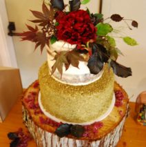 Sequin Wedding Cake $550