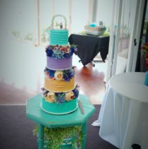 4 Tier Wedding Cake $695
