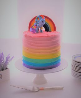 Rainbow My Little Pony Cake $195 (8 inch)