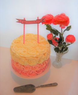 Rosette Cake $145