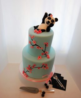 Panda Cherry Blossom Cake $599