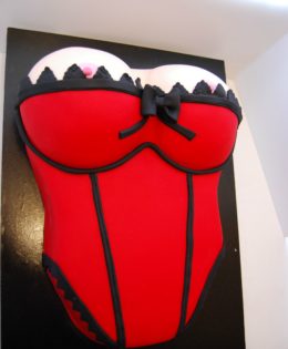 Boobie Cake in Red $399