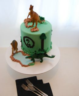 Six inch Dinosaur Cake $195