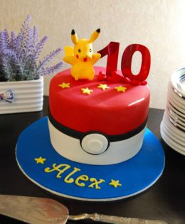 Pokemon 7 inch Cake $195