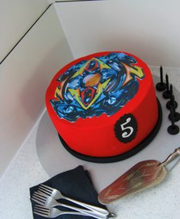 Beyblade Cake $165 (8 inch)