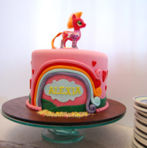 My Little Pony Cake 8 inch $250