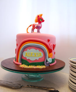 My Little Pony Cake 8 inch $250