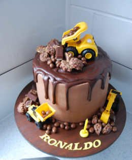 Digger cake 8 inch $249