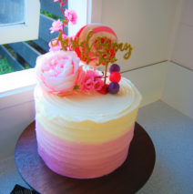 Ombre Birthday Cake $299 4 layer