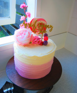 Ombre Birthday Cake $299 4 layer