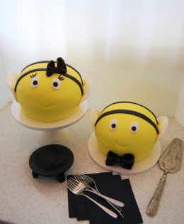 3D Bee Cake $139 each (6 inch)