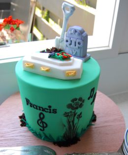 The Casketeers Cake $250