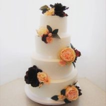 4 Tier Lace Wedding Cake $995