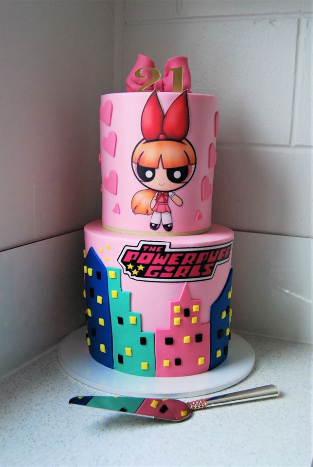 Powerpuff Girls Cake $499 • Temptation Cakes | Temptation Cakes