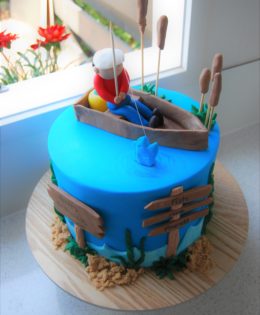 8 inch Fishing Cake $250