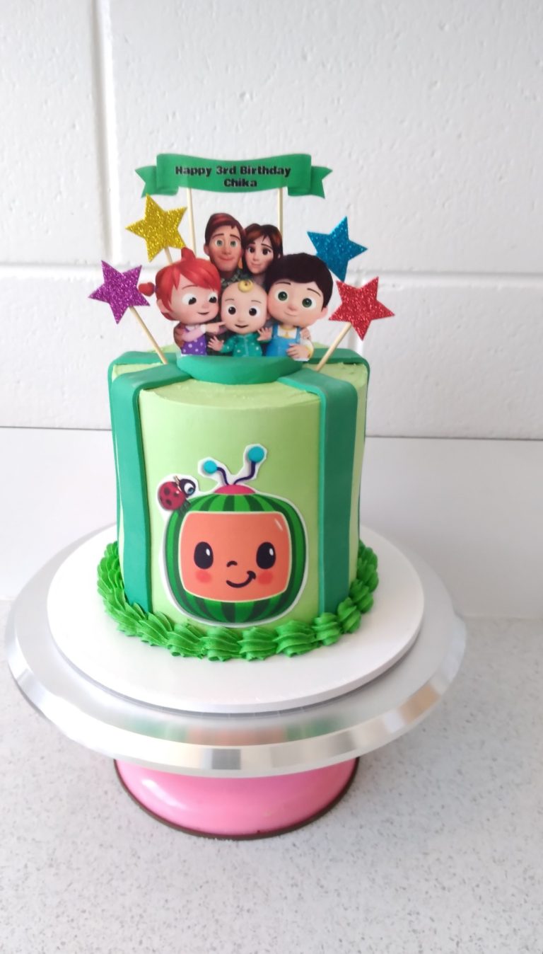 Coco Melon Cake in 6 inch $199 • Temptation Cakes | Temptation Cakes