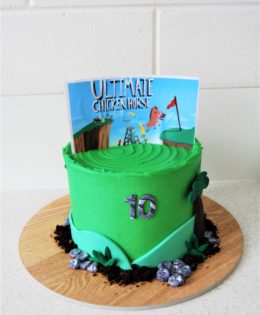 Ultimate Chicken Horse Cake $159 (7 inch)